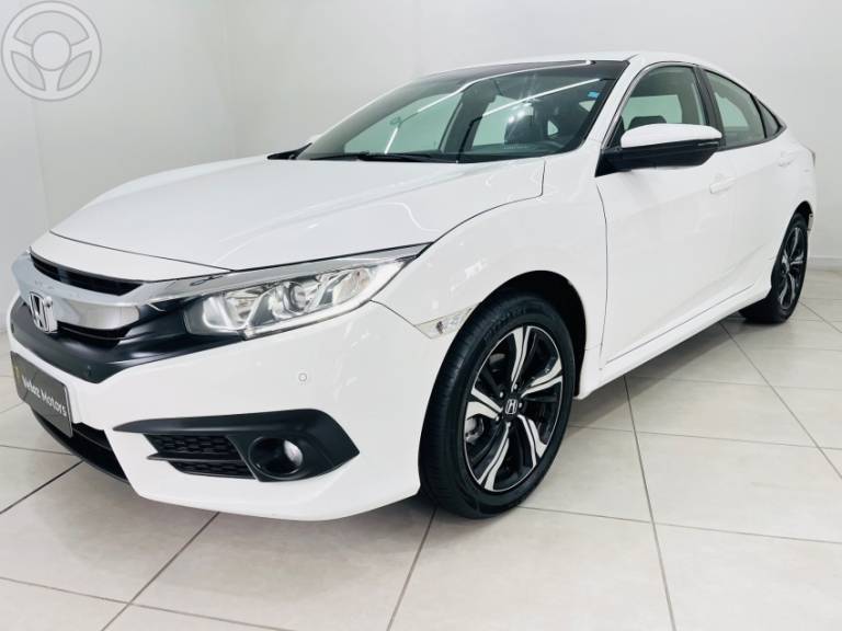 HONDA - CIVIC 2.0 16V FLEXONE EXL 4P CVT - 2018/2018 - BRANCA - R$ 114.999,00