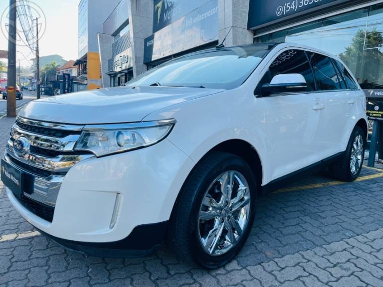 FORD - EDGE 3.5 LIMITED AWD V6 24V 4P AUTOMÁTICO - 2013/2013 - BRANCA - R$ 69.900,00