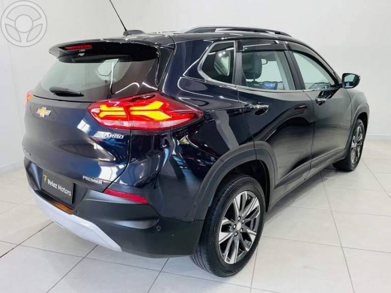 CHEVROLET - TRACKER 1.2 12V PREMIER TURBO FLEX 4P AUTOMÁTICO - 2020/2021 - AZUL - R$ 110.900,00