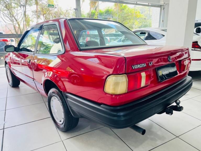 FORD - VERONA 1.8 LX 8V 2P MANUAL - 1992/1992 - VERMELHA - R$ 14.990,00