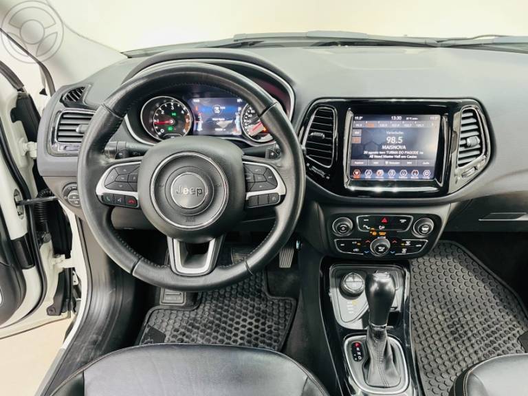 JEEP - COMPASS 2.0 16V DIESEL LIMITED 4X4 AUTOMÁTICO - 2020/2021 - BRANCA - R$ 124.900,00
