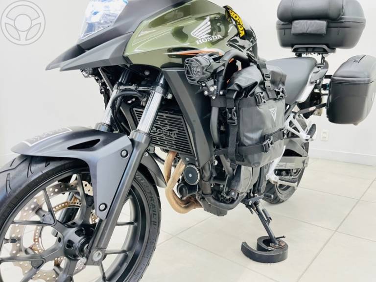 HONDA - CB 500 X - 2018/2018 - VERDE - R$ 37.900,00