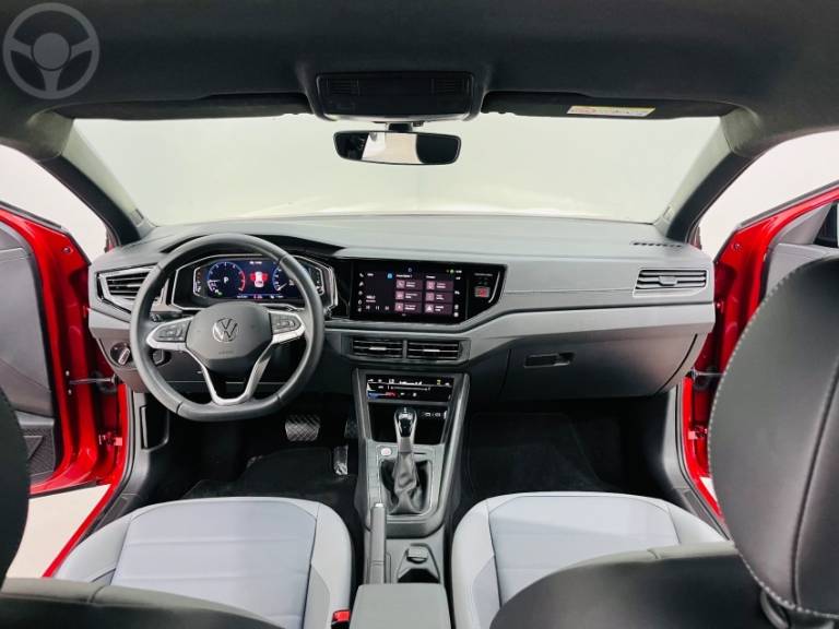 VOLKSWAGEN - NIVUS 1.0 200 TSI HIGHLINE LAUNCHING EDITION TOTAL FLEX 4P AUTOMÁTICO - 2023/2024 - VERMELHA - R$ 123.000,00