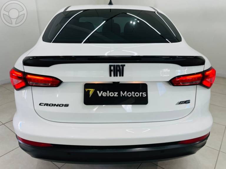 FIAT - CRONOS 1.8 HGT 16V FLEX 4P AUTOMÁTICO - 2020/2020 - BRANCA - R$ 77.990,00