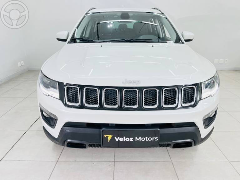 JEEP - COMPASS 2.0 16V DIESEL LONGITUDE 4X4 AUTOMÁTICO - 2019/2019 - BRANCA - R$ 114.900,00