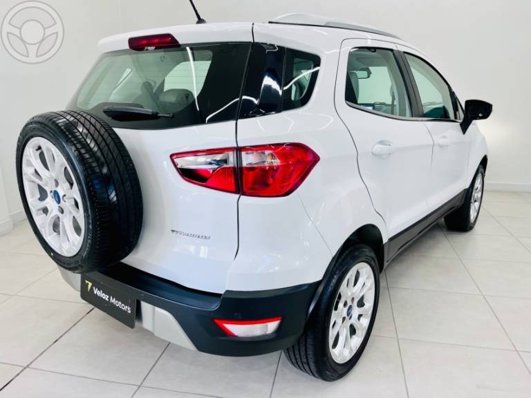 FORD - ECOSPORT 2.0 TITANIUM 16V FLEX 4P AUTOMÁTICO - 2017/2018 - BRANCA - R$ 83.500,00