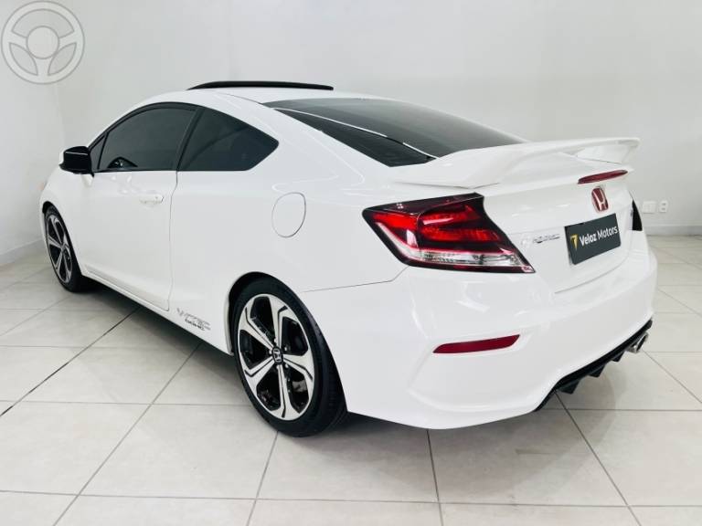 HONDA - CIVIC 2.4 SI 16V 2P MANUAL - 2014/2014 - BRANCA - R$ 139.990,00