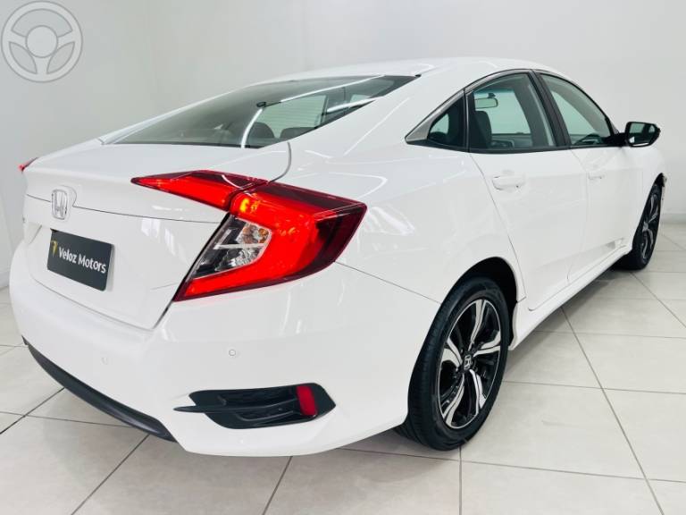 HONDA - CIVIC 2.0 16V FLEXONE EXL 4P CVT - 2018/2018 - BRANCA - R$ 114.999,00