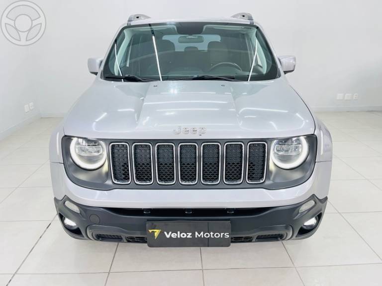JEEP - RENEGADE 1.8 16V FLEX LONGITUDE 4P AUTOMÁTICO - 2021/2021 - PRATA - R$ 87.900,00