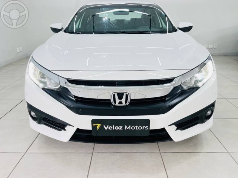 HONDA - CIVIC 2.0 16V FLEXONE EXL 4P CVT - 2018/2018 - BRANCA - R$ 114.999,00