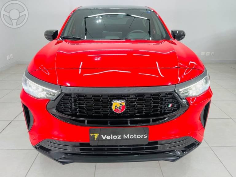 FIAT - FASTBACK 1.3 ABARTH 270 TURBO FLEX 4P AUTOMÁTICO - 2024/2024 - VERMELHA - R$ 144.990,00