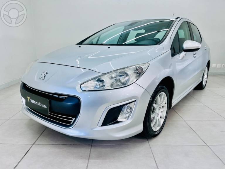 PEUGEOT - 308 1.6 ALLURE 16V FLEX 4P MANUAL - 2012/2013 - PRATA - R$ 36.990,00