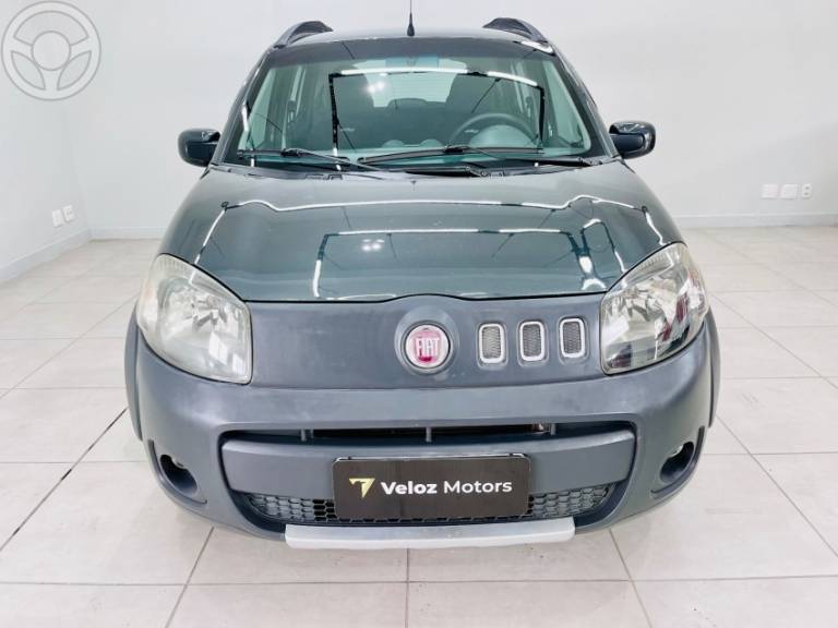 FIAT - UNO 1.0 WAY 8V FLEX 4P MANUAL - 2011/2011 - CINZA - R$ 29.500,00