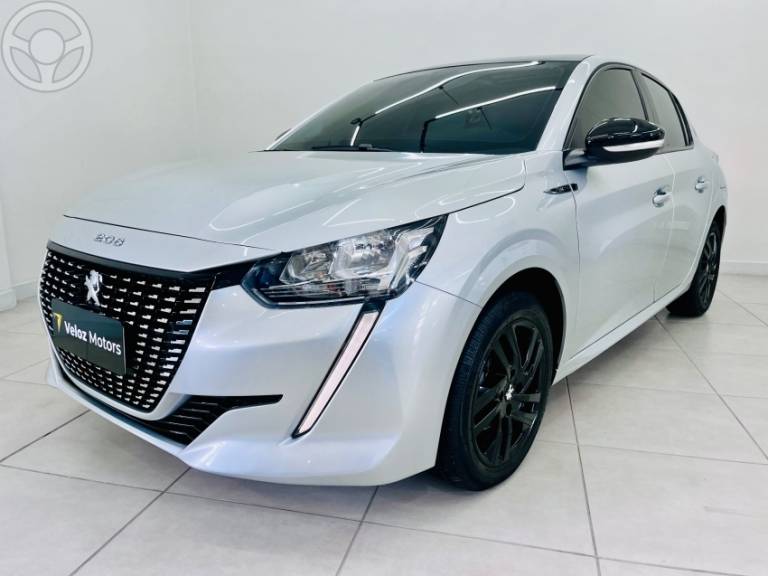 PEUGEOT - 208 1.6 ACTIVE PACK 16V FLEX 4P AUTOMÁTICO - 2021/2021 - PRATA - R$ 76.900,00