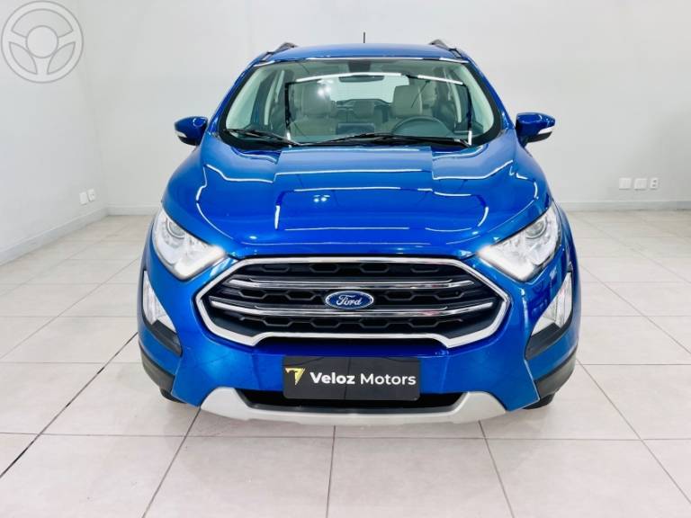 FORD - ECOSPORT 2.0 TITANIUM 16V FLEX 4P AUTOMÁTICO - 2019/2019 - AZUL - R$ 80.900,00