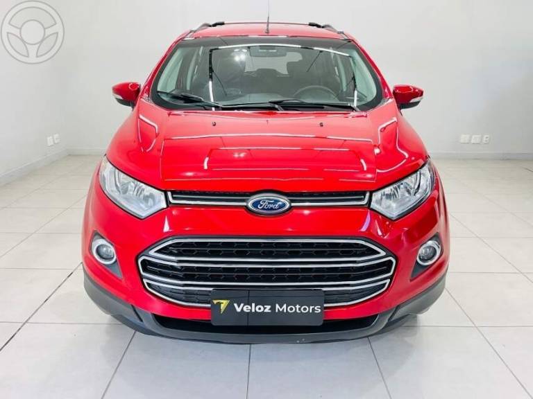 FORD - ECOSPORT 2.0 TITANIUM 16V FLEX 4P AUTOMÁTICO - 2015/2015 - VERMELHA - R$ 59.900,00