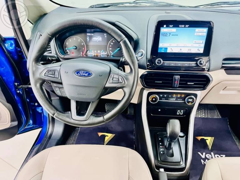 FORD - ECOSPORT 2.0 TITANIUM 16V FLEX 4P AUTOMÁTICO - 2019/2019 - AZUL - R$ 80.900,00