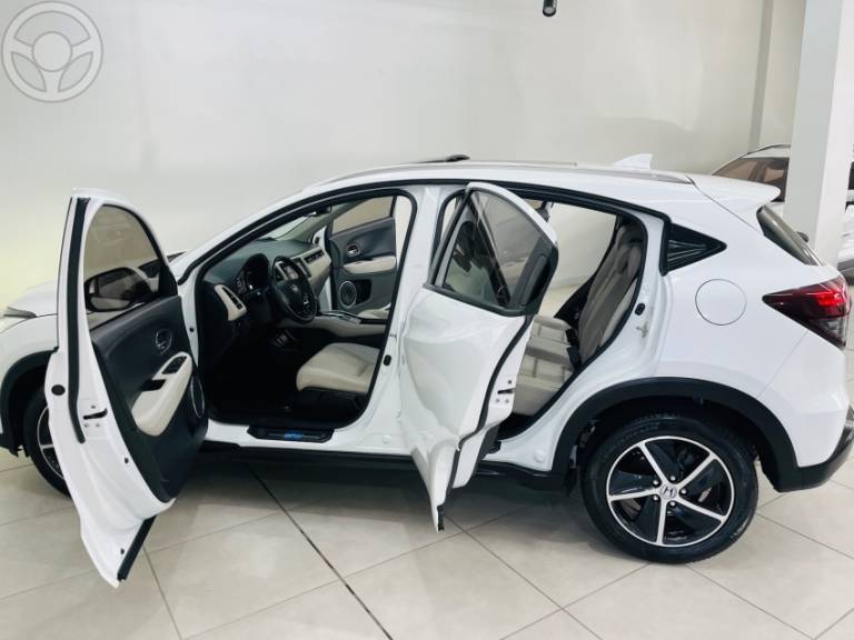 HONDA - HR-V 1.5 16V FLEX TOURING TURBO 4P AUTOMÁTICO - 2019/2020 - BRANCA - R$ 134.900,00