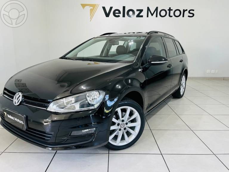 VOLKSWAGEN - GOLF 1.4 TSI VARIANT COMFORTLINE 16V 4P AUTOMÁTICO - 2015/2015 - PRETA - R$ 79.990,00