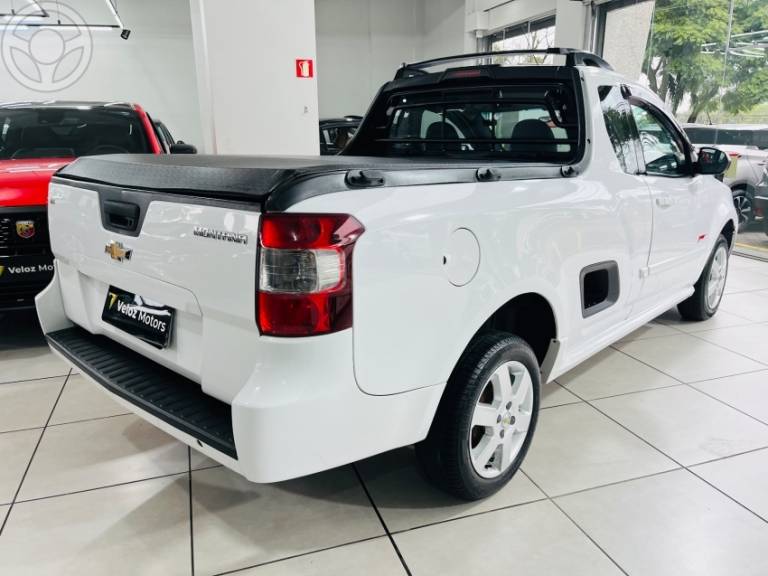 CHEVROLET - MONTANA 1.4 MPFI SPORT CS 8V FLEX 2P MANUAL - 2011/2012 - BRANCA - R$ 47.990,00