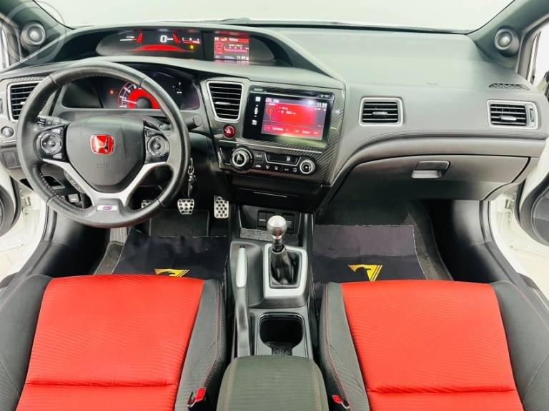 HONDA - CIVIC 2.4 SI 16V 2P MANUAL - 2014/2014 - BRANCA - R$ 139.990,00