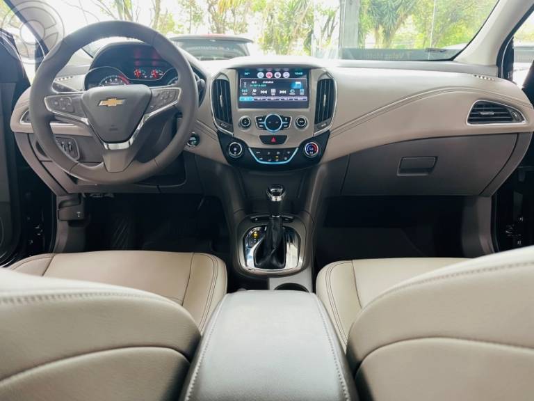 CHEVROLET - CRUZE 1.4 TURBO LTZ SPORT6 16V FLEX 4P AUTOMÁTICO - 2018/2018 - PRETA - R$ 93.500,00