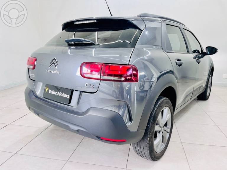 CITROËN - C4 CACTUS 1.6 VTI FEEL FLEX 4P AUTOMATICO - 2020/2020 - CINZA - R$ 71.500,00