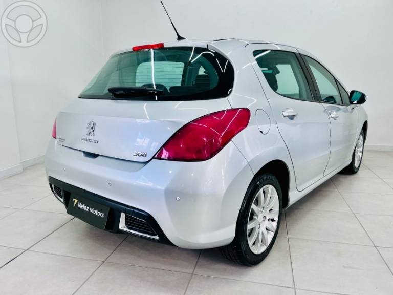 PEUGEOT - 308 1.6 ALLURE 16V FLEX 4P MANUAL - 2012/2013 - PRATA - R$ 36.990,00