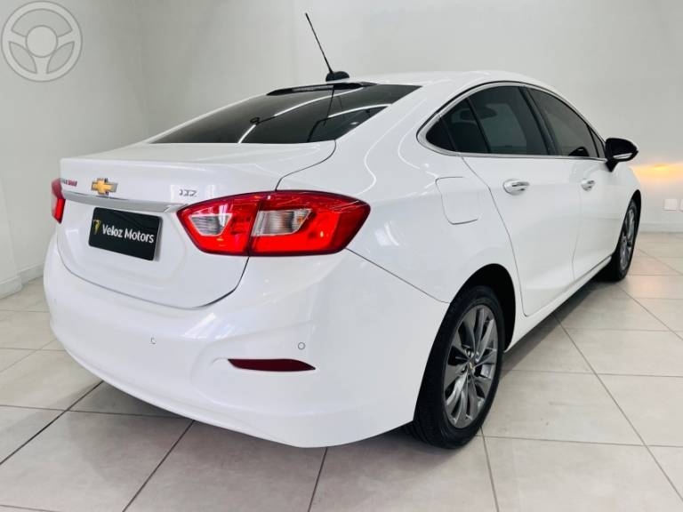 CHEVROLET - CRUZE 1.4 TURBO LTZ 16V FLEX 4P AUTOMÁTICO - 2017/2017 - BRANCA - R$ 88.900,00