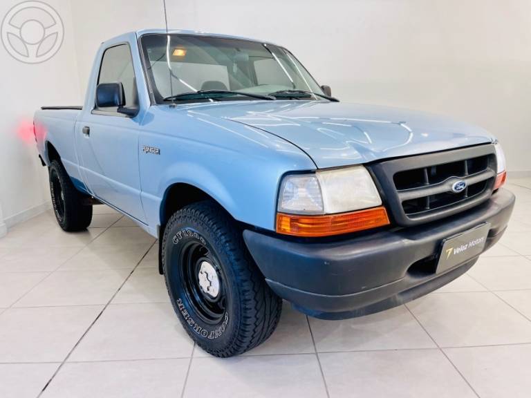 FORD - RANGER 2.5 XL 4X2 CS 16V 2P MANUAL - 1998/1998 - AZUL - R$ 49.900,00