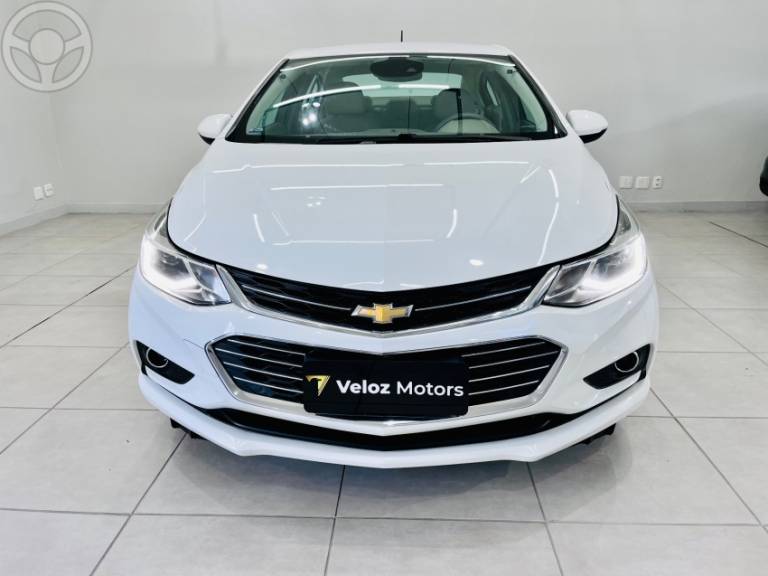 CHEVROLET - CRUZE 1.4 TURBO LTZ 16V FLEX 4P AUTOMÁTICO - 2017/2018 - BRANCA - R$ 97.500,00