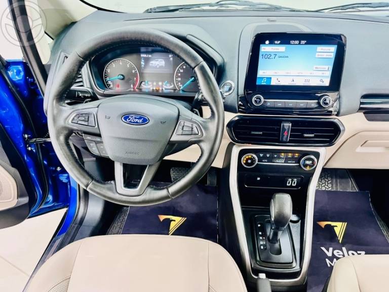 FORD - ECOSPORT 2.0 TITANIUM PLUS 16V FLEX 4P AUTOMÁTICO - 2018/2019 - AZUL - R$ 79.900,00