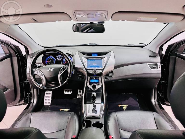 HYUNDAI - ELANTRA 2.0 GLS 16V FLEX 4P AUTOMÁTICO - 2012/2013 - PRETA - R$ 63.900,00