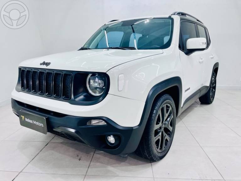 JEEP - RENEGADE 1.8 16V FLEX LONGITUDE 4P AUTOMÁTICO - 2020/2021 - BRANCA - R$ 89.900,00