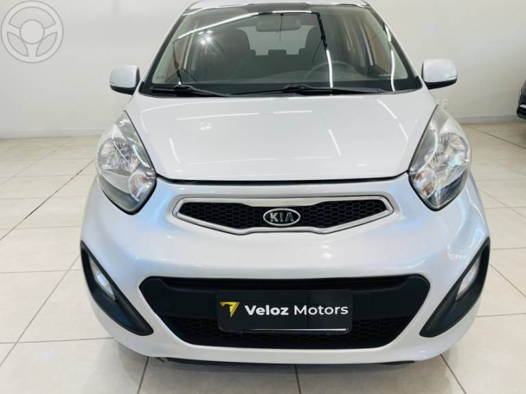 KIA MOTORS - PICANTO 1.0 EX4 12V FLEX 4P MANUAL - 2012/2012 - PRATA - R$ 37.990,00