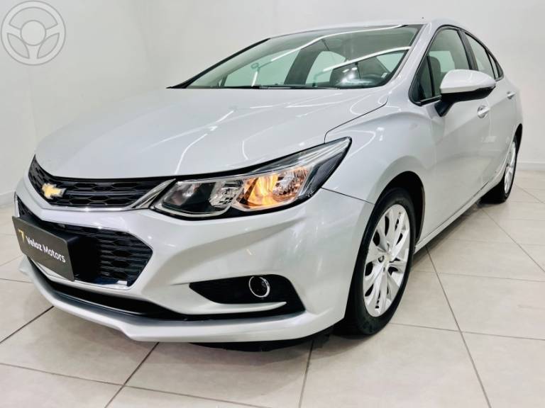 CHEVROLET - CRUZE 1.4 TURBO LT 16V FLEX 4P AUTOMÁTICO - 2018/2018 - PRATA - R$ 86.990,00