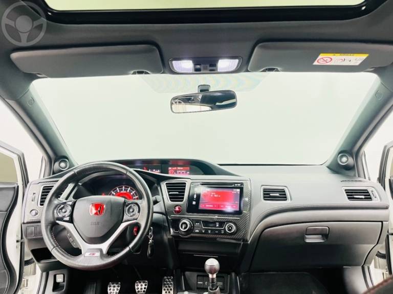 HONDA - CIVIC 2.4 SI 16V 2P MANUAL - 2014/2014 - BRANCA - R$ 139.990,00