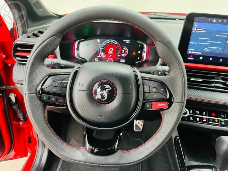 FIAT - FASTBACK 1.3 ABARTH 270 TURBO FLEX 4P AUTOMÁTICO - 2024/2024 - VERMELHA - R$ 144.990,00