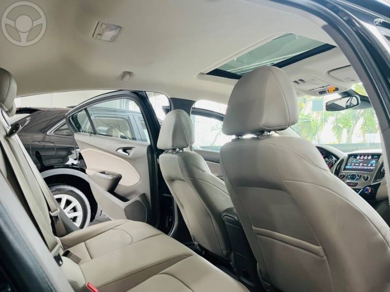 CHEVROLET - CRUZE 1.4 TURBO LTZ SPORT6 16V FLEX 4P AUTOMÁTICO - 2018/2018 - PRETA - R$ 93.500,00