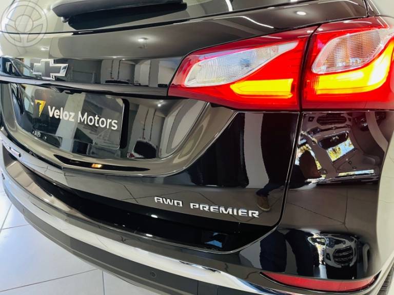 CHEVROLET - EQUINOX 2.0 16V TURBO PREMIER AWD AUTOMÁTICO - 2018/2019 - PRETA - R$ 122.900,00