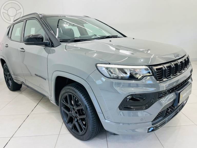 JEEP - COMPASS 2.0 HURRICANE BLACKHAWK 4X4 TURBO 4P AUTOMÁTICO - 2024/2025 - CINZA - R$ 216.900,00