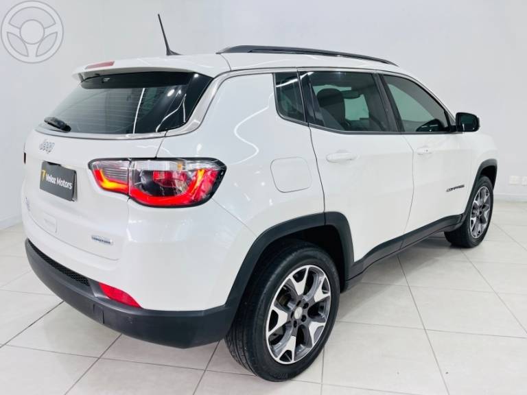 JEEP - COMPASS 2.0 16V DIESEL LONGITUDE 4X4 AUTOMÁTICO - 2019/2019 - BRANCA - R$ 114.900,00