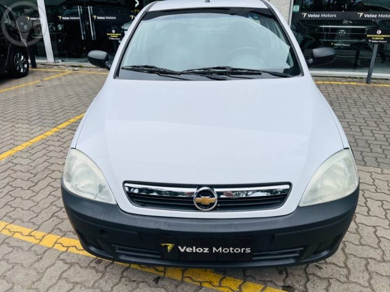 CHEVROLET - MONTANA 1.4 MPFI CONQUEST CS 8V FLEX 2P MANUAL - 2007/2008 - BRANCA - R$ 33.500,00