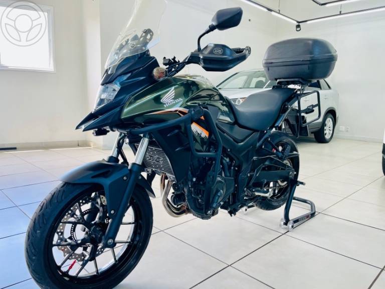HONDA - CB 500 X ABS - 2018/2018 - VERDE - R$ 37.900,00