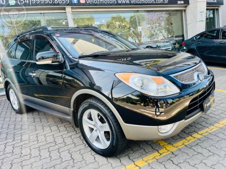 HYUNDAI - VERA CRUZ 3.8 MPFI 4X4 V6 24V 4P AUTOMÁTICO - 2009/2010 - PRETA - R$ 52.900,00