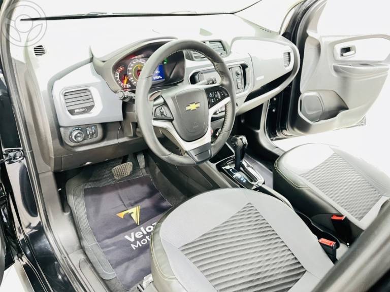 CHEVROLET - SPIN 1.8 8V ACTIV7 FLEX 5P AUTOMÁTICO - 2019/2020 - PRETA - R$ 84.900,00