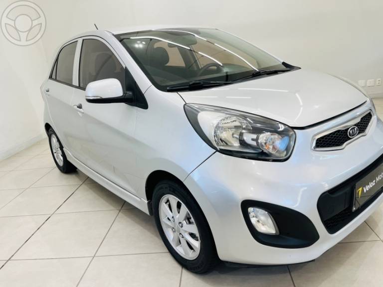 KIA MOTORS - PICANTO 1.0 EX4 12V FLEX 4P MANUAL - 2012/2012 - PRATA - R$ 37.990,00