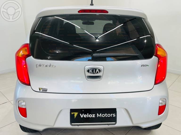 KIA MOTORS - PICANTO 1.0 EX4 12V FLEX 4P MANUAL - 2012/2012 - PRATA - R$ 37.990,00