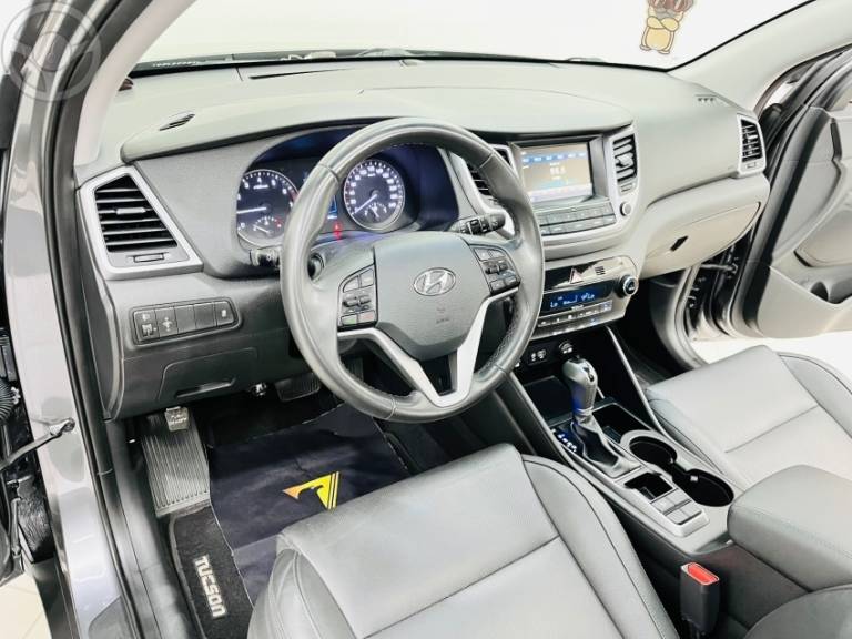 HYUNDAI - TUCSON 1.6 16V T-GDI GLS ECOSHIFT - 2018/2019 - CINZA - R$ 112.900,00