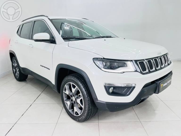 JEEP - COMPASS 2.0 16V DIESEL LONGITUDE 4X4 AUTOMÁTICO - 2019/2019 - BRANCA - R$ 114.900,00